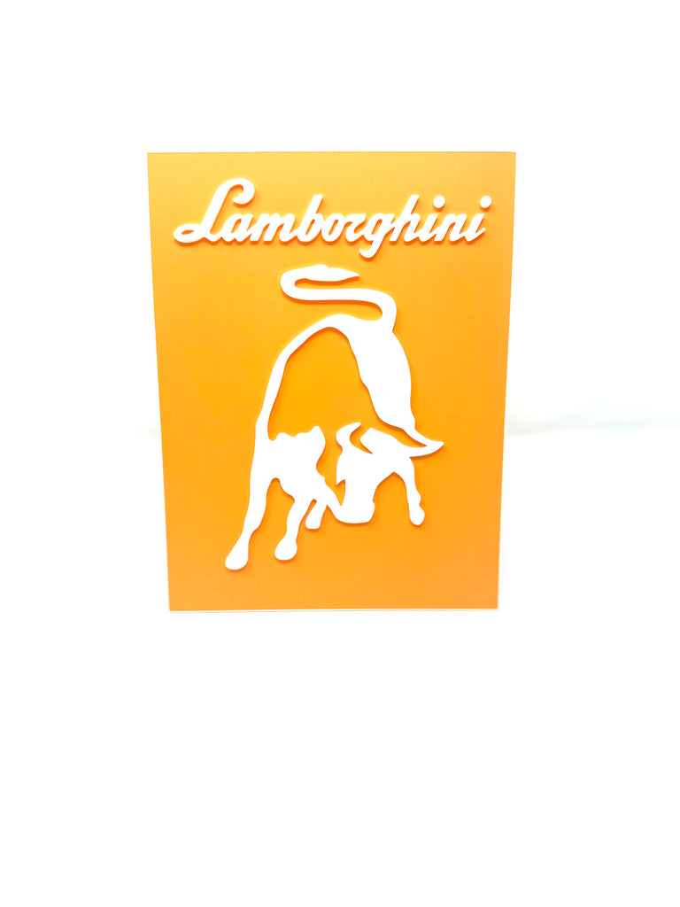 Lamborghini Bull Sign Wall Decor Art Ornament