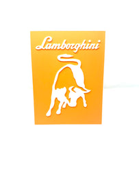 Lamborghini Bull Sign Wall Decor Art Ornament