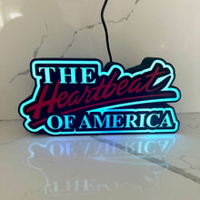 Load image into Gallery viewer, Chevrolet Heartbeat of America LED Light Up Sign
