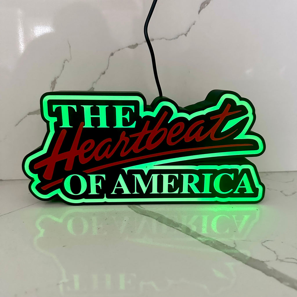 Chevrolet Heartbeat of America LED Light Up Sign