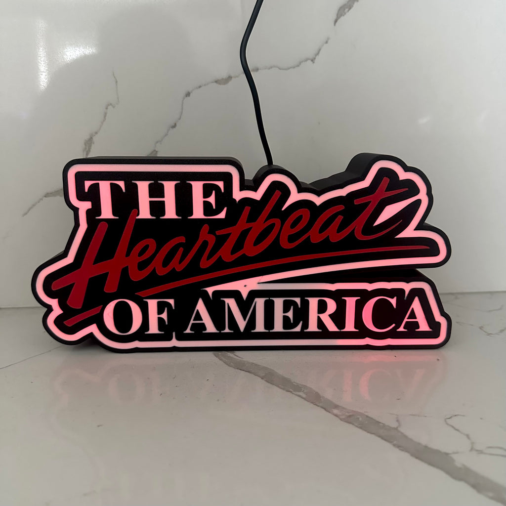Chevrolet Heartbeat of America LED Light Up Sign