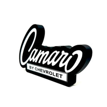 Load image into Gallery viewer, Camaro by Chevrolet Old School Badge 3D Sign