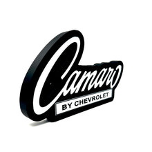 Load image into Gallery viewer, Camaro by Chevrolet Old School Badge 3D Sign
