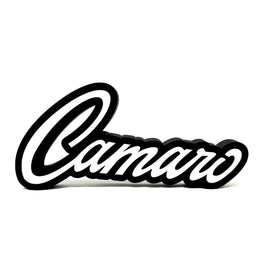 Camaro Old School Emblem 3D Sign