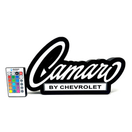 Chevy Camaro Emblem LED Light Up Sign