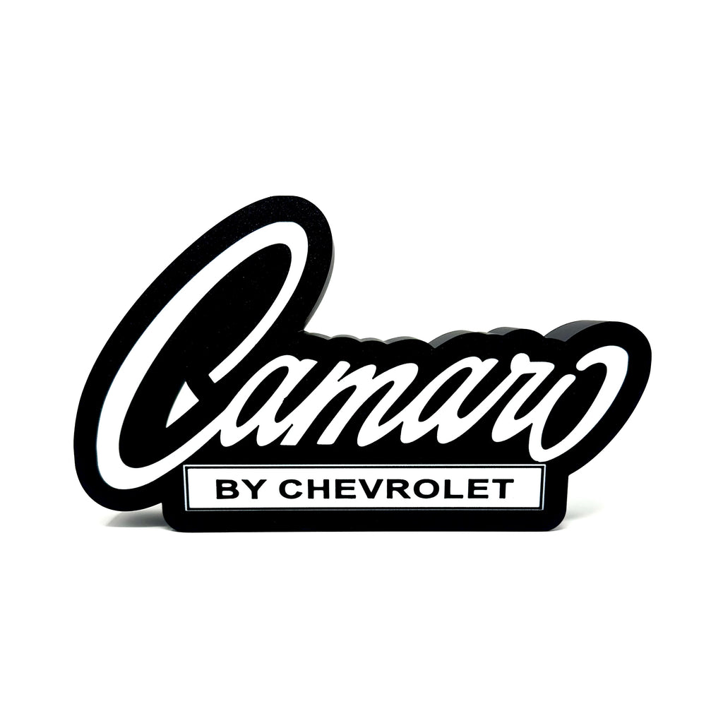 Chevy Camaro Emblem LED Light Up Sign