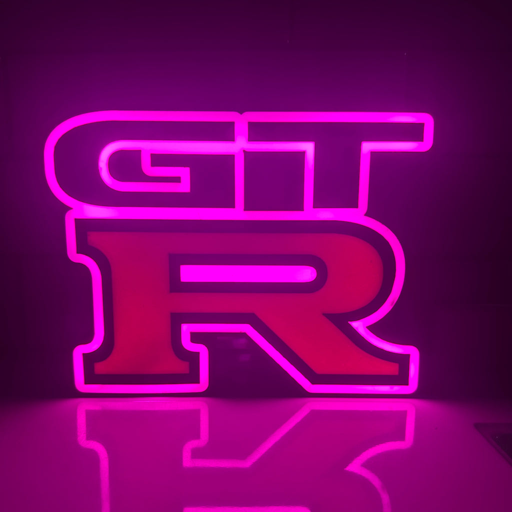 Nissan GTR Logo LED Light Up Sign