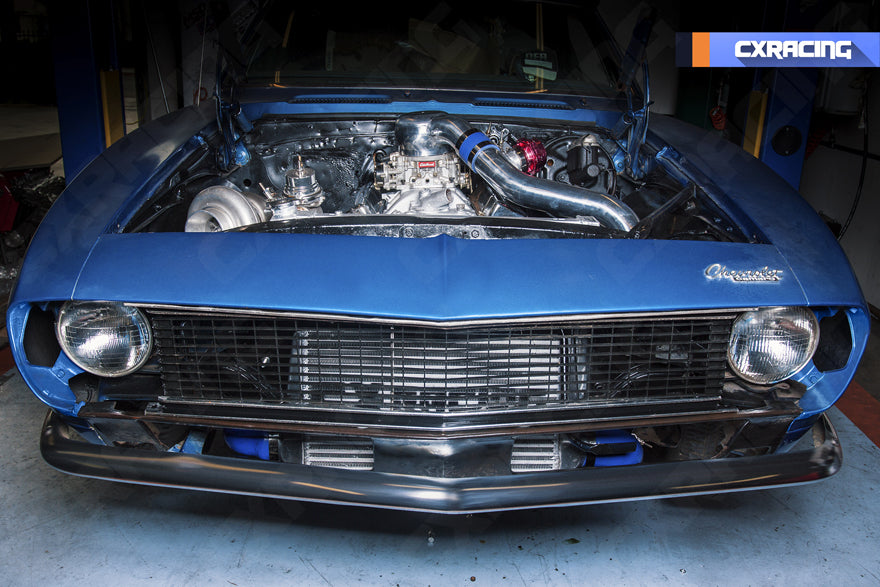 CX Racing 1967-1969 Camaro LS Intercooler Piping Kit & BOV