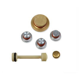 LS Engine Block Coolant Drain & Oil Galley Plugs Kit With Barbell