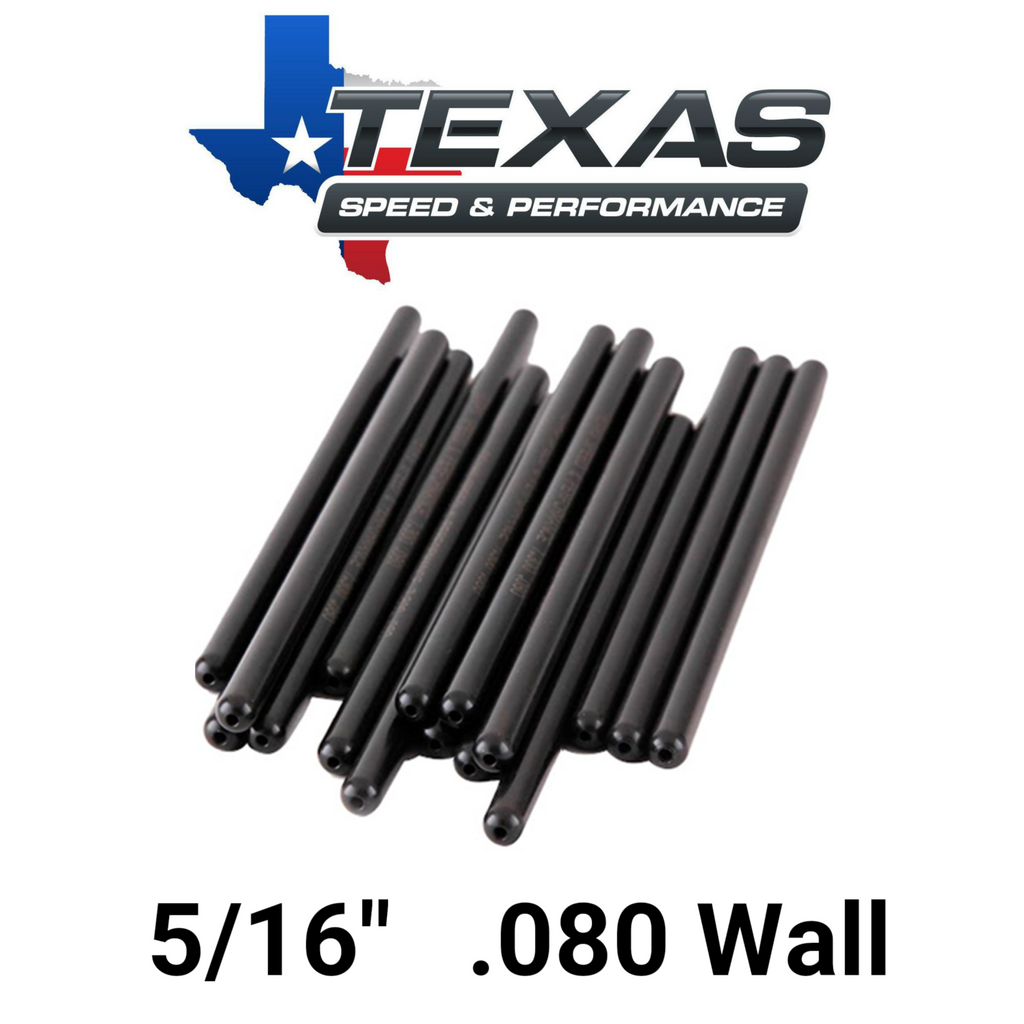 Texas Speed Chromoly 5/16" Hardened Pushrod Set