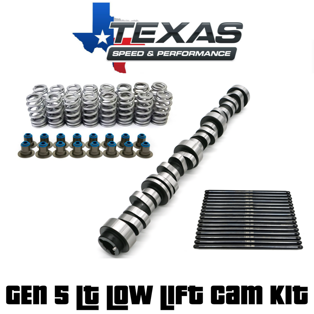 Texas Speed Complete GM Gen 5 LT Low Lift Truck Camshaft Kit