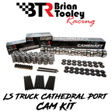 Load image into Gallery viewer, Brian Tooley Racing Complete GM LS Truck Cathedral Port Camshaft Kit