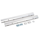 Edelbrock LS7 Fuel Rail Kit -8an For Super Victor Silver