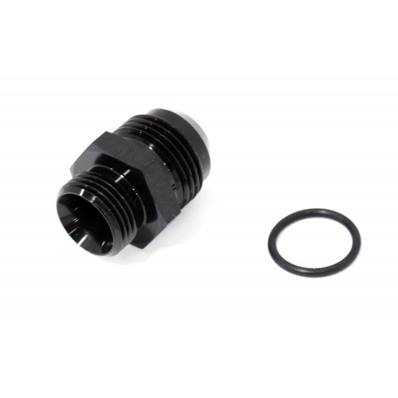 BTR AN to ORB Adapter Fitting -10 ORB to -12AN Black