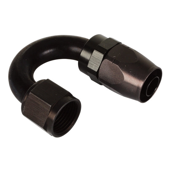 BTR AN Fitting 180° -10AN Hose End Black