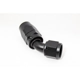 BTR AN Fitting 45° -10AN Hose End Black