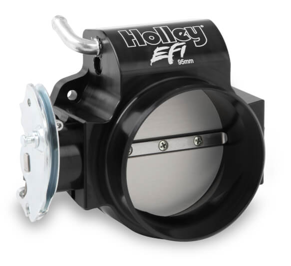 Holley Billet 95mm Low RPM Taper LS EFI Throttle Body Black