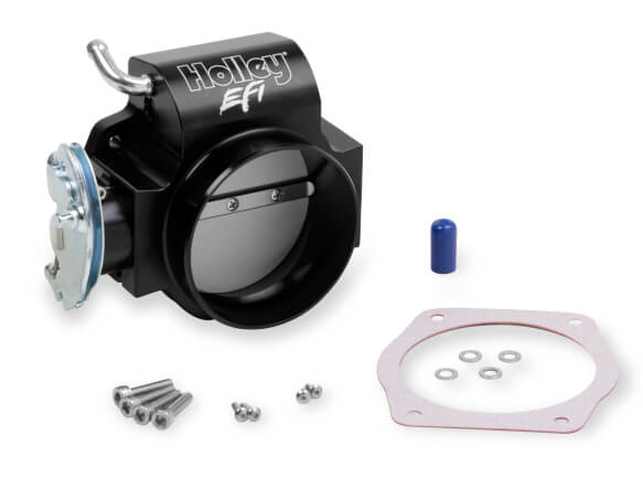 Holley Billet 90mm Low RPM Taper LS EFI Throttle Body Black