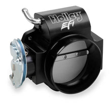 Load image into Gallery viewer, Holley Billet 90mm Low RPM Taper LS EFI Throttle Body Black