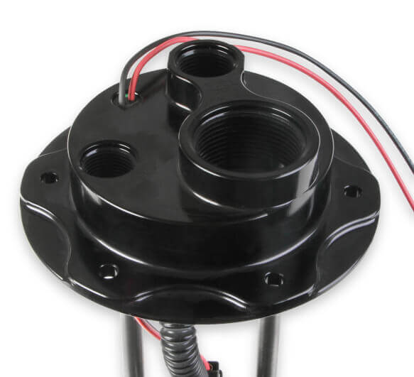 Holley Fuel Cell EFI Pump Module Assembly 6 Bolt Flange With Dual VR Brushless Fuel Pumps