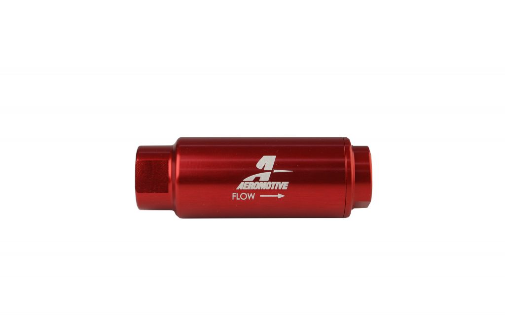 Aeromotive 100 Micron Fuel Filter Red