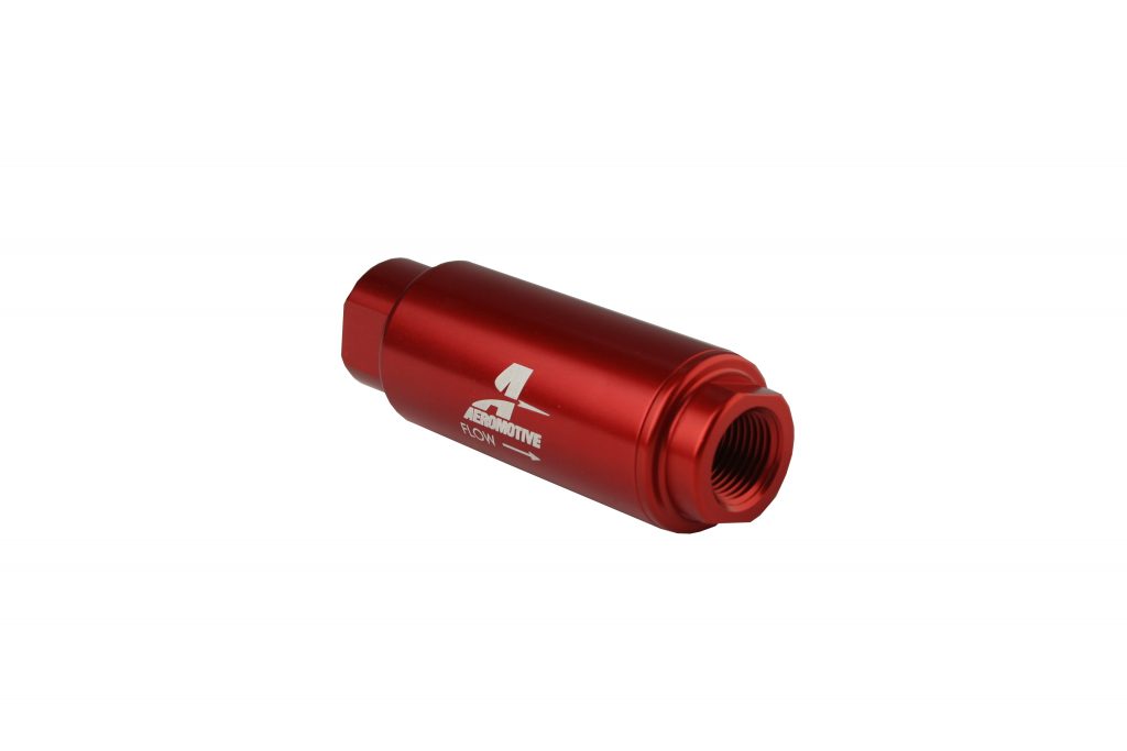 Aeromotive 100 Micron Fuel Filter Red