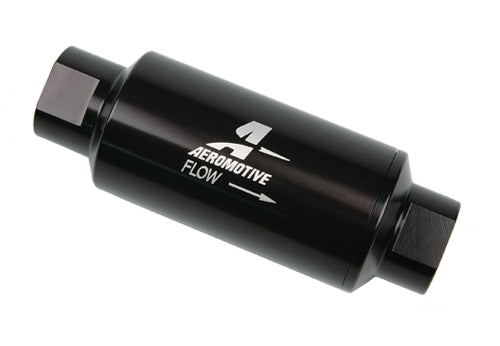 Aeromotive 10 Micron Fabric Element In Line Fuel Filter -10 ORB