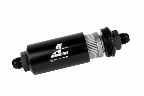 Aeromotive 40 Micron Fuel Filter Male Ends