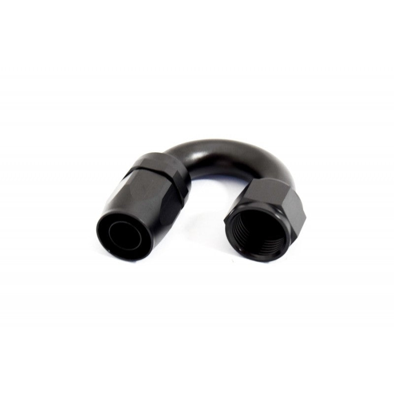 BTR AN Fitting 180° -12AN Hose End Black