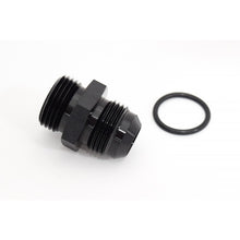 Cargar imagen en el visor de la galería, Adaptador BTR AN a ORB, conector -12 ORB a -12AN, color negro