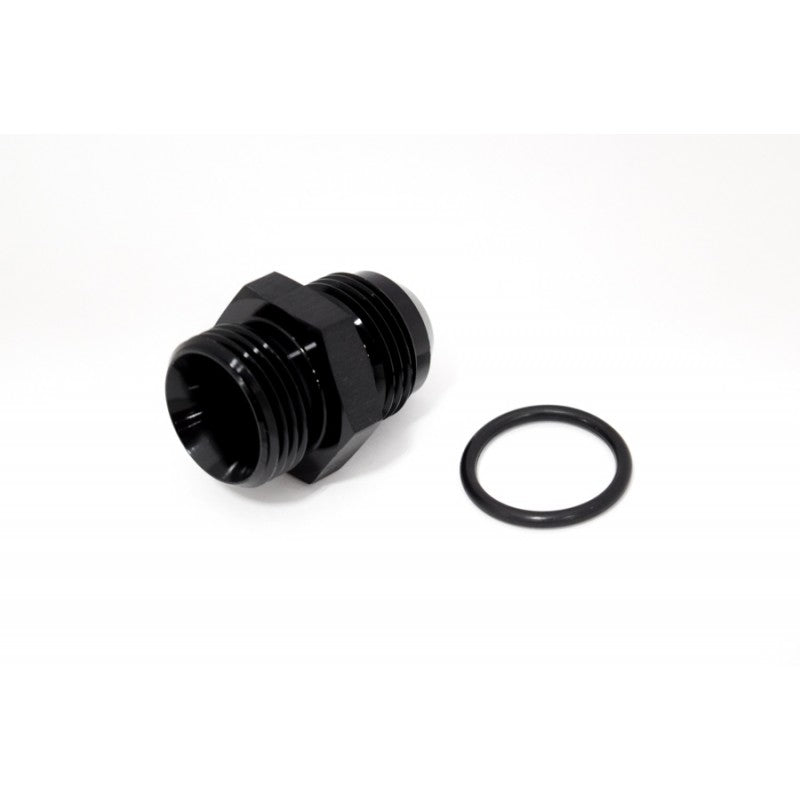 BTR AN to ORB Adapter Fitting -12 ORB to -12AN Black