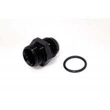 Cargar imagen en el visor de la galería, Adaptador BTR AN a ORB, conector -12 ORB a -12AN, color negro