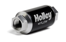 Load image into Gallery viewer, Holley 10 Micron 100 GPH Billet Fuel Filter 3/8&quot; NPT