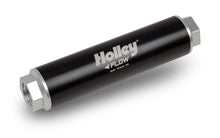 Cargar imagen en el visor de la galería, Filtro de combustible Holley serie VR de 100 micrones y 460 GPH, 12 anillas