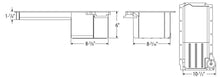 Cargar imagen en el visor de la galería, Cárter de aceite trasero angosto para carreras Moroso LSx Street/Strip 20150