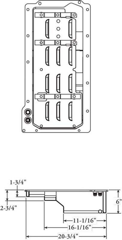 Moroso Drag/Road F-Body Remote Filter Race Oil Pan Kit