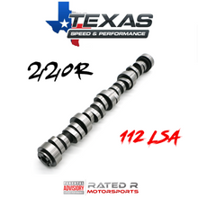 Load image into Gallery viewer, Texas Speed Gen 3 Gen 4 LS 220R 112 LSA Camshaft