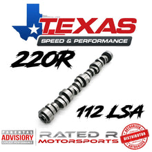 Load image into Gallery viewer, Texas Speed LS1 LS6 LS2 220R 112 LSA Camshaft