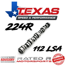 Load image into Gallery viewer, Texas Speed LS1 LS6 LS2 Stage 1 224R 112 LSA Camshaft