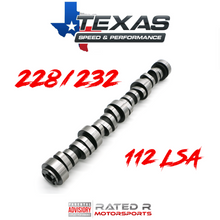 Load image into Gallery viewer, Texas Speed Gen 3 Gen 4 LS 228/232 112 LSA Camshaft