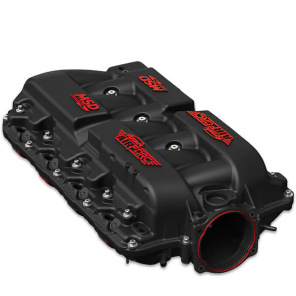 Holley LS1 LS2 Atomic Airforce Intake Manifold Red