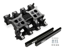 Load image into Gallery viewer, Holley LS1 LS2 Dual Plane 2 x 4 EFI Intake Manifold Black