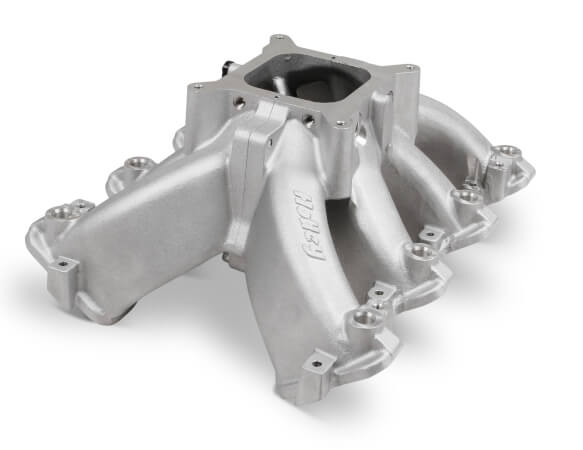 Holley LS1 LS2 Single Palne 4150 Split Design Race EFI Intake Manifold Satin