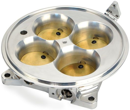 Fast 4 Barrel 4500 Billet LS EFI Throttle Body Polished