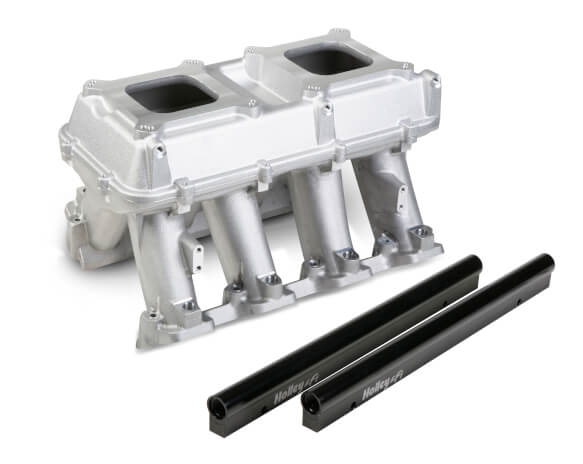 Holley LS3 Hi-Ram 2 x 4150 EFI Intake Manifold Satin