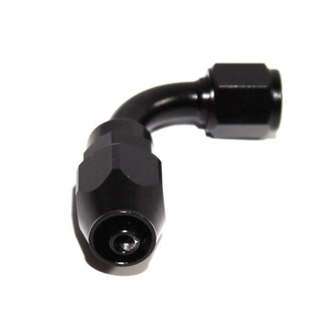 BTR AN Fitting 90° -4AN Hose End Black