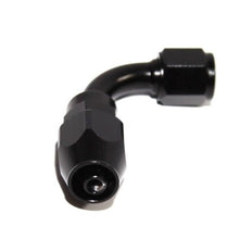 Load image into Gallery viewer, BTR AN Fitting 90° -4AN Hose End Black