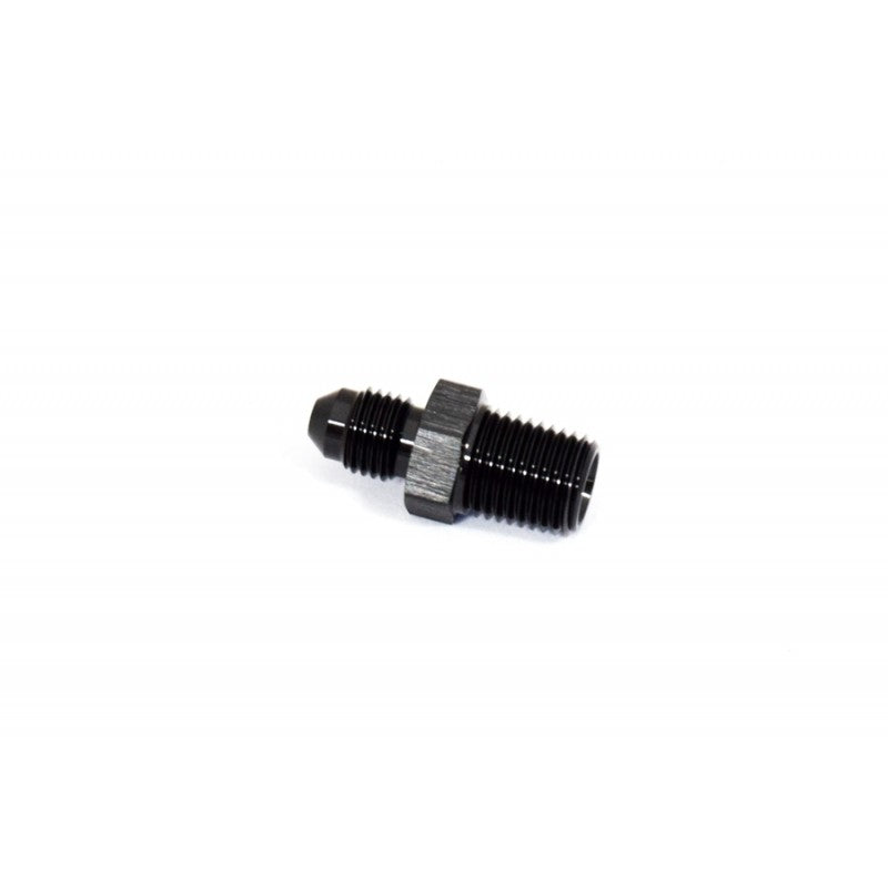 BTR AN to NPT Adapter Fitting -4AN to 1/4" NPT Black