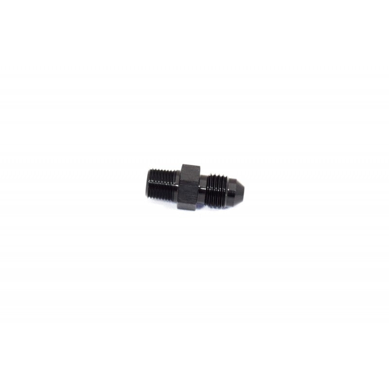 BTR AN to NPT Adapter Fitting -4AN to 1/8" NPT Black