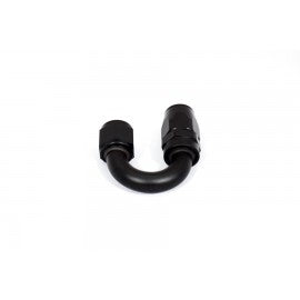 BTR AN Fitting 180° -6AN Hose End Black